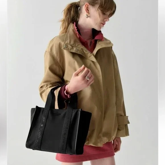 NWT Kate Spade Kip Nylon Small Tote bag NWT black - Picture 3 of 7